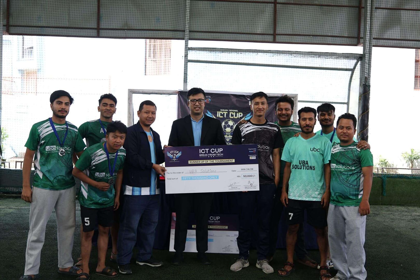 Runner Up: Shrijay Memorial ICT Cup 2026